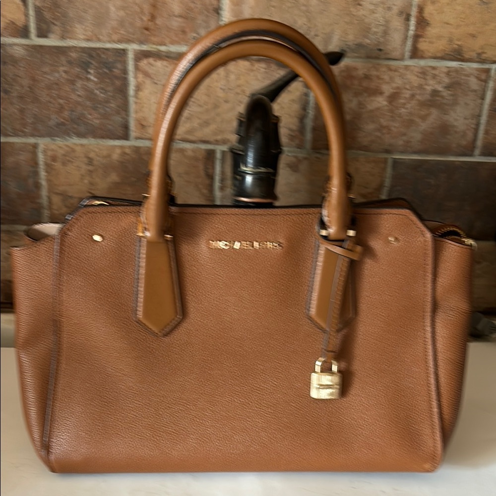 Michael Kors Brown Leather Handbag